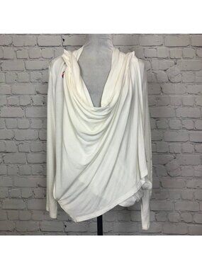 NWT Magnetic Me Egret Modal Front Magnetic Drape Cardigan Size XS/S 0-6